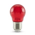 ALPHA ELETTRONICA SR - ALPLF350R LAMP.LED FILAMENTO BULBO 4.5W E27 ROSSA
