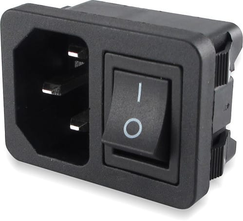 ALPHA ELETTRONICA SR ALP23-10/2 SPINA PANNELLO 3POLI INT.NON LUM.6.3MM
