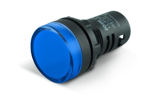 ALPHA ELETTRONICA SR ALPLL9052-5 INDICATORE LED 22MM 24VDC BLU
