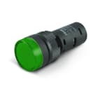 ALPHA ELETTRONICA SR - ALPLL9057-4 Panel mount LED indicator - 12Vac/dc - Green