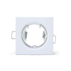 ALPHA ELETTRONICA SR - ALPLS280-105-01 White Led lamp support - With staple - 76x76mm - Base NOT included