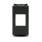 ALPHA ELETTRONICA SR ALP96-600-04 ADATT.KEYST.COMPAT. GEWISS PLAYBUS NERO