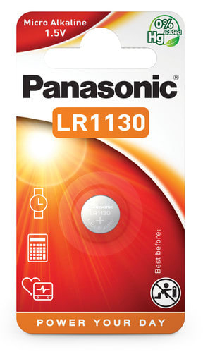 ALPHA ELETTRONICA SR ALPPAP-LR1130 1 PILA ALCALINA LR1130 1.5V BLIST. PANAS