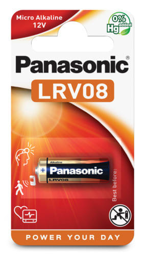 ALPHA ELETTRONICA SR ALPPAP-LRV08 1 PILA ALCALINA LRV08 12V BLIST.PANASON.