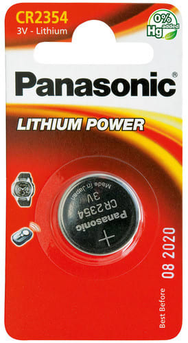 ALPHA ELETTRONICA SR - ALPPLP-CR2354 1 PILA BOTT. LITIO CR2354 BLIST.PANASON