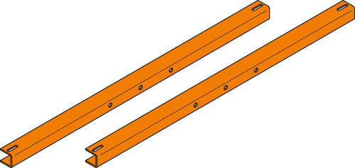 ALPHA ELETTRONICA SR ALPSU-SOLAR-P013 COPPIA PROFILI 680MM PER MM140/180
