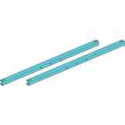 ALPHA ELETTRONICA SR - ALPSU-SOLAR-P014 Pair of galvanized profiles for 100W panel