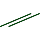 ALPHA ELETTRONICA SR - ALPSU-SOLAR-P016 Pair of galvanized profiles for 2 120/160W panels