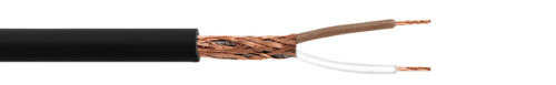 ALPHA ELETTRONICA SR ALPWTR122 CAVO 2 POLI SCHERMATO 2X0.22 NERO