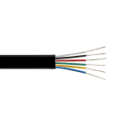 ALPHA ELETTRONICA SR ALPWTR496N/T CAVO TEL 6 POLI PIATTO NERO