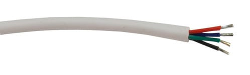 ALPHA ELETTRONICA SR ALPWTR684/04 CAVO PVC 4X0.5MM BIANCO