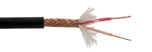 ALPHA ELETTRONICA SR - ALPWTR84 Cavo microfonico bilanciato con riempimento in cotone 2x0,25mm²