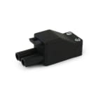 ALPHA ELETTRONICA SR - ALP23-31-16N Anti-extraction flying socket 16A 500V - 2 female poles - with strain relief - IP20