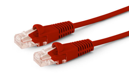 ALPHA ELETTRONICA SR ALP95-706/1-01RB CAVO PATCH CAT5E 1M U/UTP ROS.LSZH CU PB