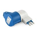 ALPHA ELETTRONICA SR - ALP23-74A 2P+T 16A Plug to CEE 2P+T 16A socket