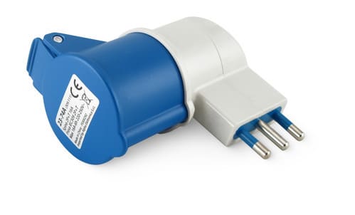 ALPHA ELETTRONICA SR ALP23-74A ADAT.IND.SP 3P 16A PR CEE 3P 16A SFUSA