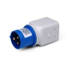 ALPHA ELETTRONICA SR - ALP23-79A CEE 2P+T 16A Plug to 2 2P+T 10/16A socket