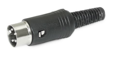 ALPHA ELETTRONICA SR ALP3 SPINA 3 POLI SCHERMATA DIN 41524
