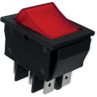 ALPHA ELETTRONICA SR ALP320-010 INT NOR BILANCERE 2P ON/-/ON FASTON 6.3