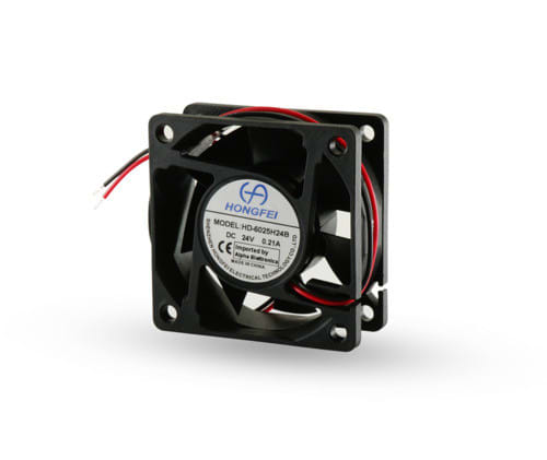 ALPHA ELETTRONICA SR ALPFNHD-6025H24B VENTOLA DC 60X60X25 24V CUSCINETTI 25...