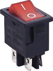 ALPHA ELETTRONICA SR ALP320-052 INT MIN BILANCERE 2P ON/-/OFF FASTON 4.8
