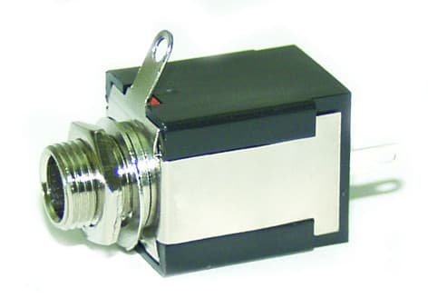 ALPHA ELETTRONICA SR ALP33-1 PRESA JACK PANN 6.3MM 3 POLI STEREO