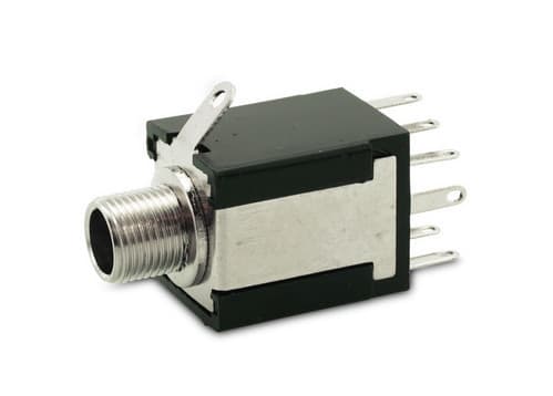 ALPHA ELETTRONICA SR ALP33-4 PRESA JACK PANN 6.3MM 3 P. STE 2INT 8CON
