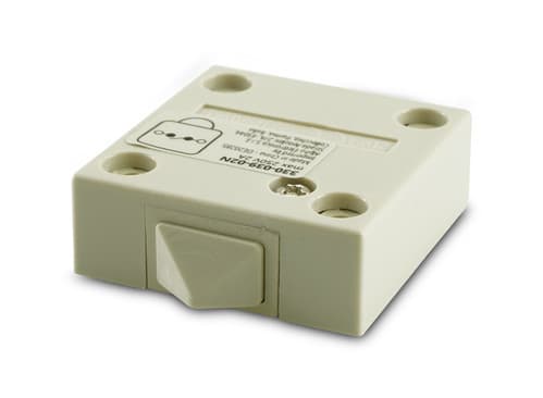 ALPHA ELETTRONICA SR ALP330-039-02B INTERR.PER PORTE/ARMADI-LEV.PUNTA BIANCO