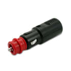 ALPHA ELETTRONICA SR - ALP37-3 Spina accendisigari DC per auto e moto, fusibile 8A