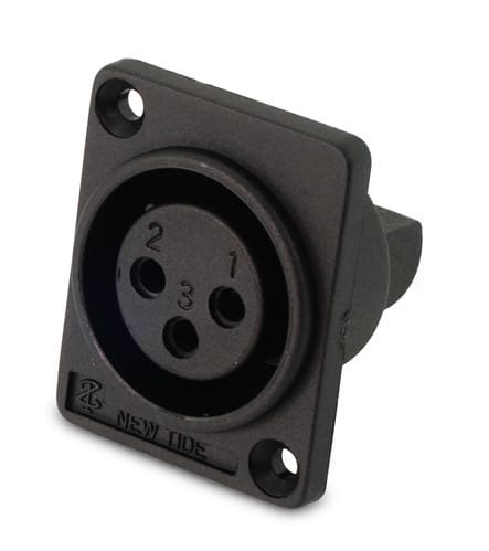 ALPHA ELETTRONICA SR ALP40-130 PRESA SCHERMATA DA PANNELLO 3 POLI