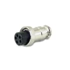 ALPHA ELETTRONICA SR ALP40-20 PRESA SCHER MICROFONI 5 POLI