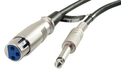 ALPHA ELETTRONICA SR ALP40-310/02B CAVO DA SP.JACK 6.3 A PR.3POLI 2M POLY B