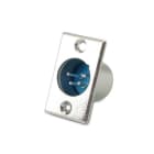 ALPHA ELETTRONICA SR - ALP40-92 XLR panel mount plug - 4-pole