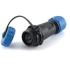 ALPHA ELETTRONICA SR ALP44-44 CONNETTORE CIRC.IP68 SP13 PRESA 3P13A