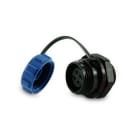 ALPHA ELETTRONICA SR - ALP44-51 CONNETTORE CIRC.IP68 PRESAPAN 4P5A