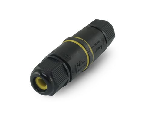 ALPHA ELETTRONICA SR ALP44-90-02 CONNETTORE/GIUNTACAVO 2POLI 17.5A 450...