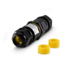 ALPHA ELETTRONICA SR - ALP44-91-03C Connettore/giuntacavo 3Poli 24A 450V con clip - IP68