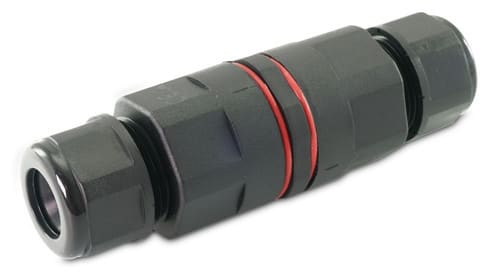 ALPHA ELETTRONICA SR ALP44-92-02 CONNETTORE/GIUNTACAVO 2P IP68 CON LEVE