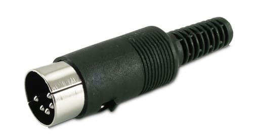 ALPHA ELETTRONICA SR ALP5 SPINA 5 POLI SCHERMATA DIN 41524