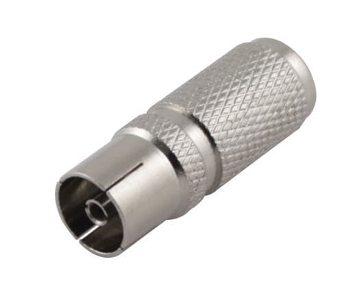 ALPHA ELETTRONICA SR - ALP54-5/1 Presa coassiale per TV Ø9,5mm - ad avvitare - TWIST ON adatta per cavo ø5mm completamente schermata