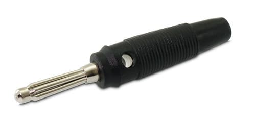 ALPHA ELETTRONICA SR ALP20-118-2 SPINA BANANA COLORE NERO 4MM