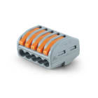 ALPHA ELETTRONICA SR - ALP542-65 MORSETTO SERRAFILO 1POLO 5MORS 2.5MMQ