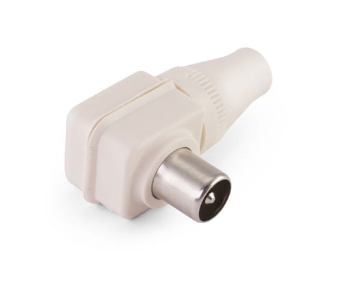 ALPHA ELETTRONICA SR ALP55 SPINA COASSIALE A 90 TV 9.5MM SCHERMATA