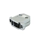 ALPHA ELETTRONICA SR - ALP63-077 Cover for D series shielded tray connectors - 15 poles - Suitable for ø10.0mm cable