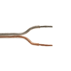 ALPHA ELETTRONICA SR - ALPWTR50/035 Cavo piattina 2x0.35mm - Trasparente