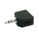 ALPHA ELETTRONICA SR - ALP70-120 Jack Ø3,5mm Stereo Plug - 2 Jack Ø3,5mm Stereo sockets