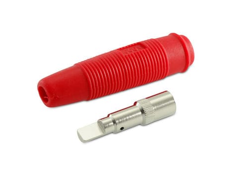 ALPHA ELETTRONICA SR ALP20-124-1 PRESA BANANA COLORE ROSSO 4MM