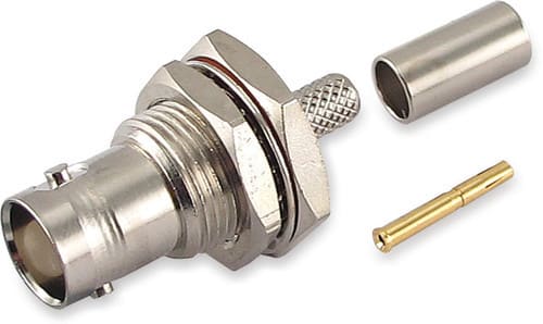 ALPHA ELETTRONICA SR ALP81-049/1 PRESA BNC PANN A CRIMP.MIL UG1807/U