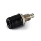 ALPHA ELETTRONICA SR - ALP20-314-2 Insulated binding post ø2mm - Black