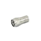 ALPHA ELETTRONICA SR - ALP86-551 Crimp F connector for ø6,8mm cable - 1 O-Ring